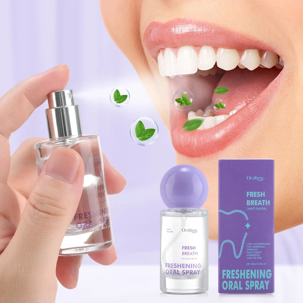 Travel-Sized Mint Freshener Spray
