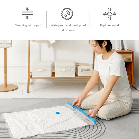 4-Piece Reusable Vacuum Bags