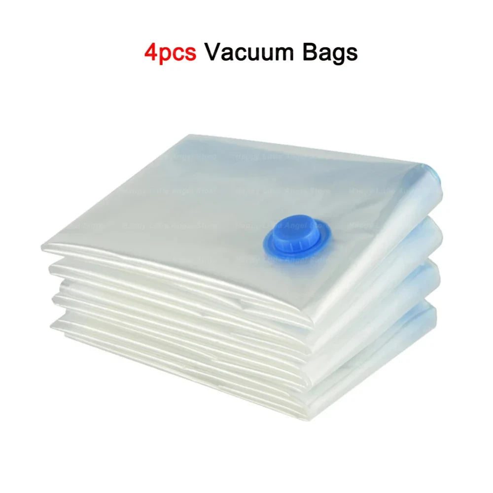 4-Piece Reusable Vacuum Bags